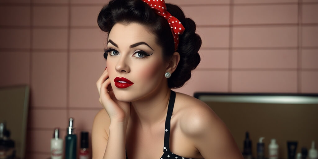 Pin-Up Makeup 1